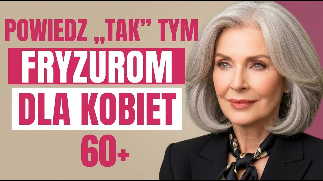 7 Fryzur, Które Cię ODMŁADZAJĄ dla Kobiet 60+