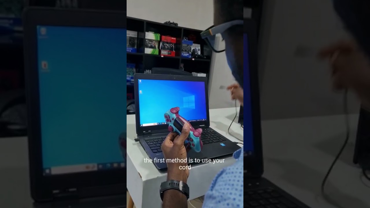 how to connect your PS4 controller to PC