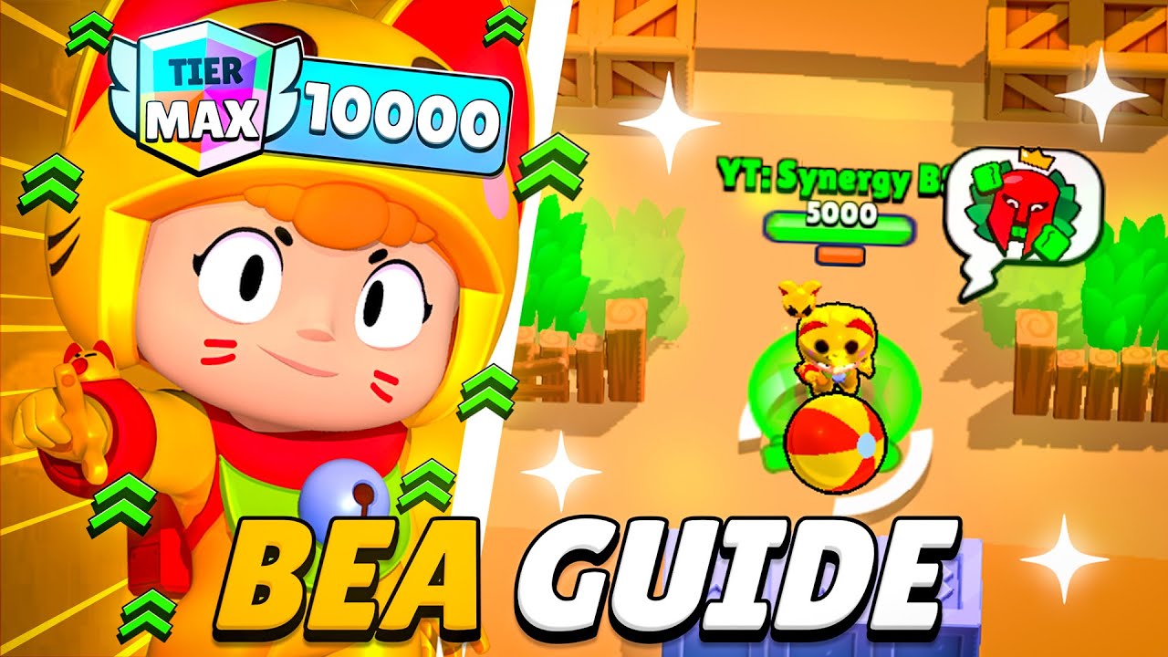 ГИД ПО Беа для ПЕРВОГО УРОВНЯ МАКСИМАЛЬНОГО &mdash; КАК СТАТЬ МАСТЕРОМ Беа в BRAWL STARS