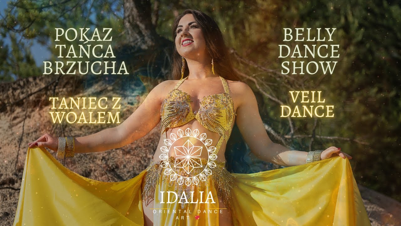Idalia - Pokaz Tańca Brzucha! - Belly Dance with Silk Veil