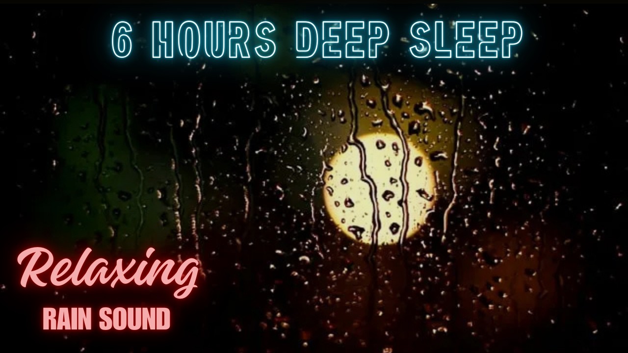 Peaceful Rain Sounds at Night 🌧️🌙 / Fall Asleep Instantly 😴  / Deep Sleep & Relaxing Rain Ambience