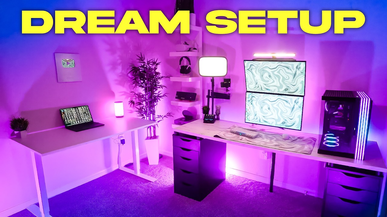 I Built My Ultimate DREAM Gaming Room ($12,000)