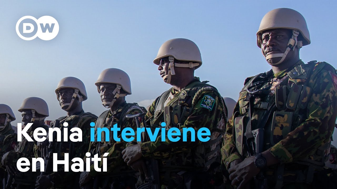 Kenia envía policías a Haití para frenar a las bandas criminales