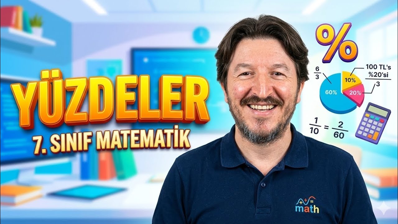 7. Sınıf Matematik: Yüzdeler Konu Anlatımı | %100 Anlama Garantili!