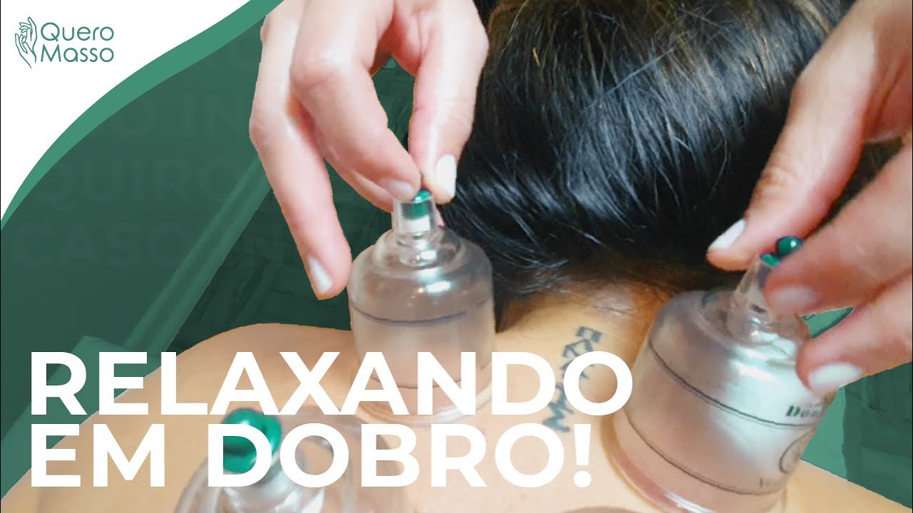 ASMR - massagem com ventosa