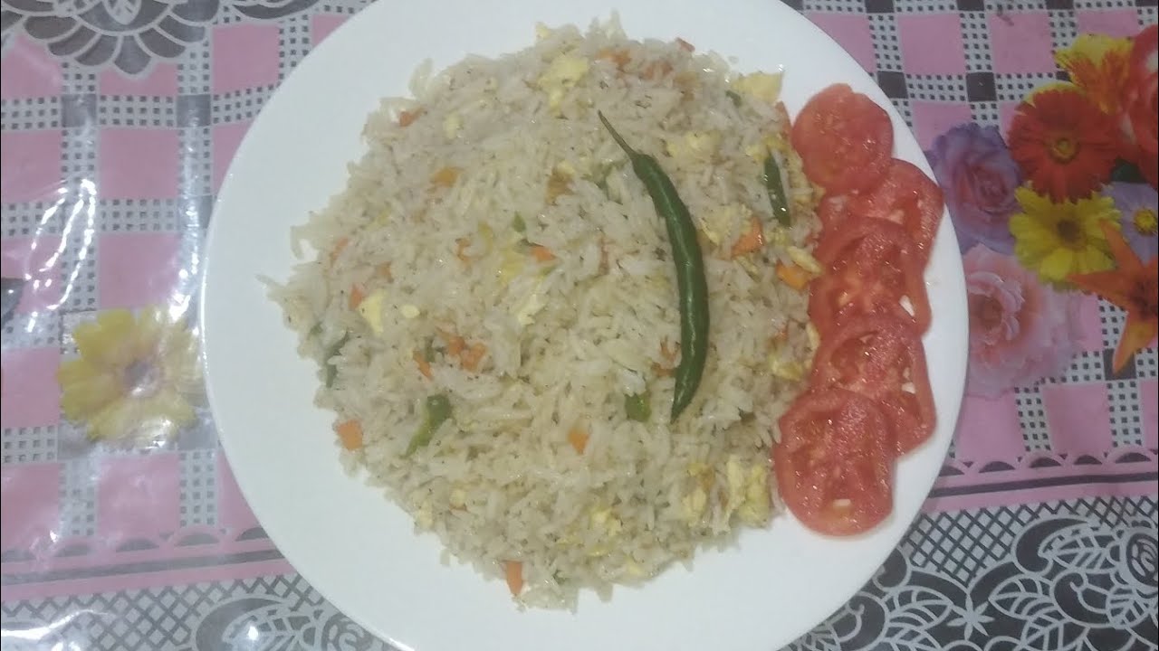 😍 صرف 10 منٹ میں تیار ایگ فرائی رائس | ٹیسٹ میں زبردست 👍