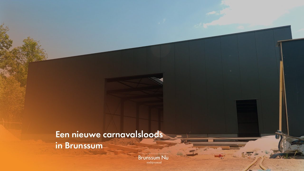 Dit wordt de nieuwe carnavalsloods van Brunssum