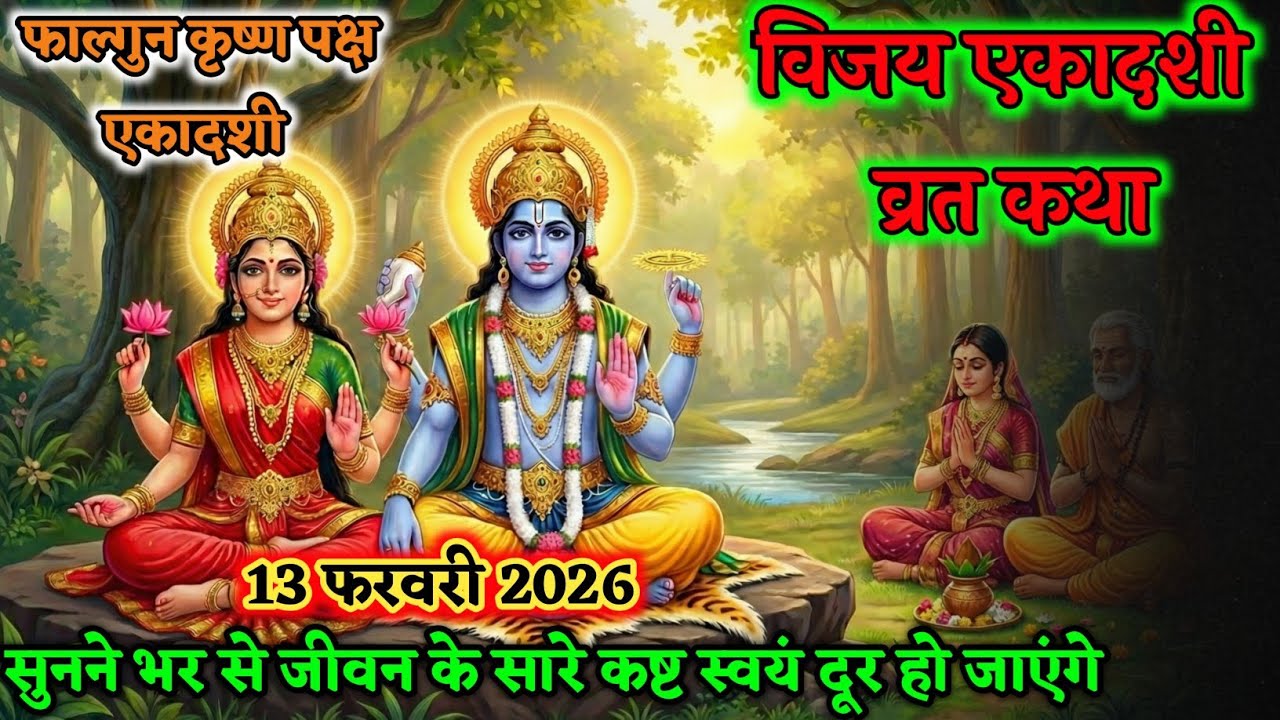 विजया एकादशी व्रत की ये कथा सुनलो जीवन भर के सारे कष्ट स्वयं दूर हो जाएंगे ! | Vijaya Ekadashi Vrat
