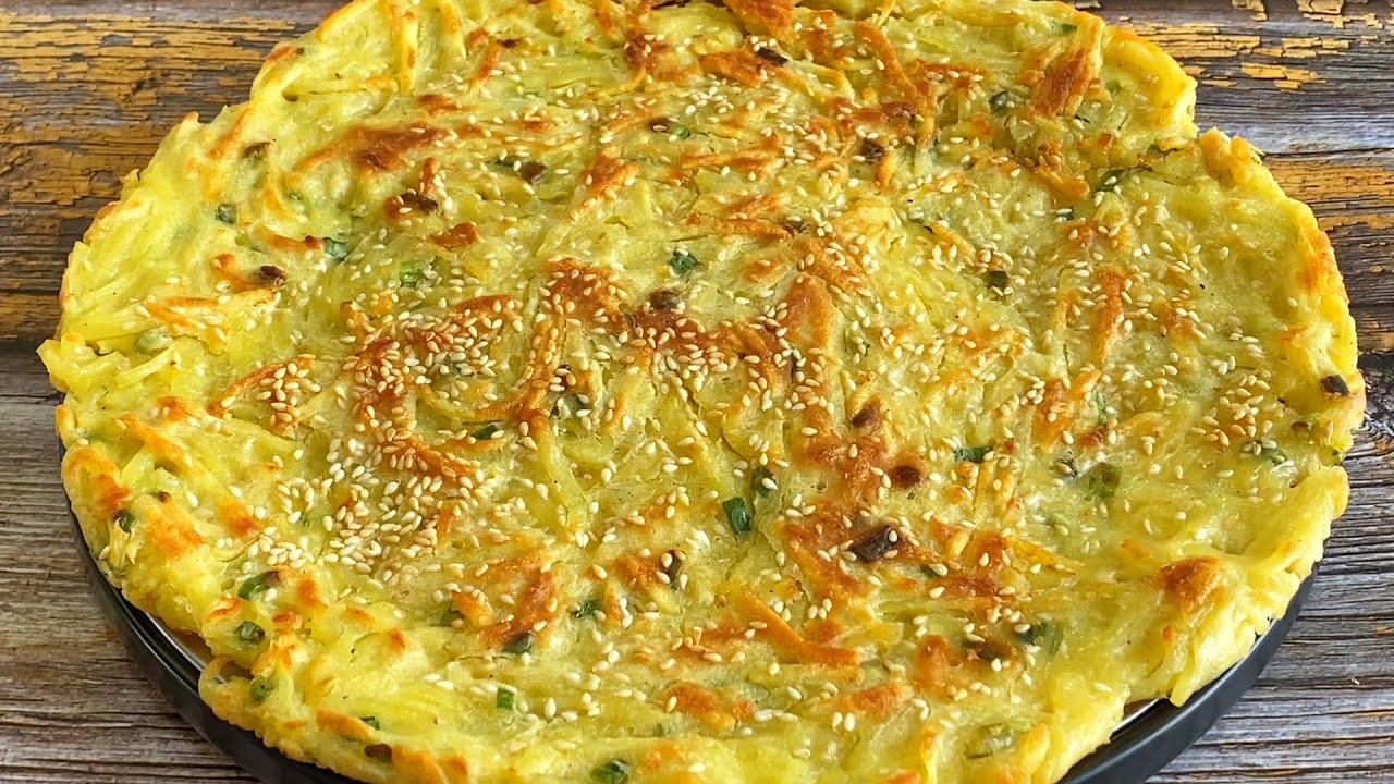 土豆怎么选才好吃放心？教你一招，做土豆饼金黄酥脆咸香美味【三丰美食】