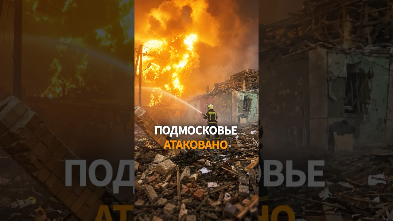 🧨 350 ДРОНОВ на Подмосковье: крупнейшая атака