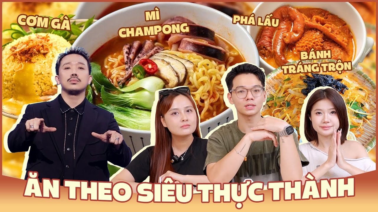 Check gu ăn uống của anh Trấn Th&agrave;nh!!: Si&ecirc;u Thực Th&agrave;nh c&oacute; thực sự to&agrave;n m&oacute;n ngon??