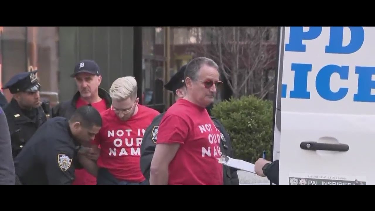 Pro-Palestinian activists arrested at Trump Tower
