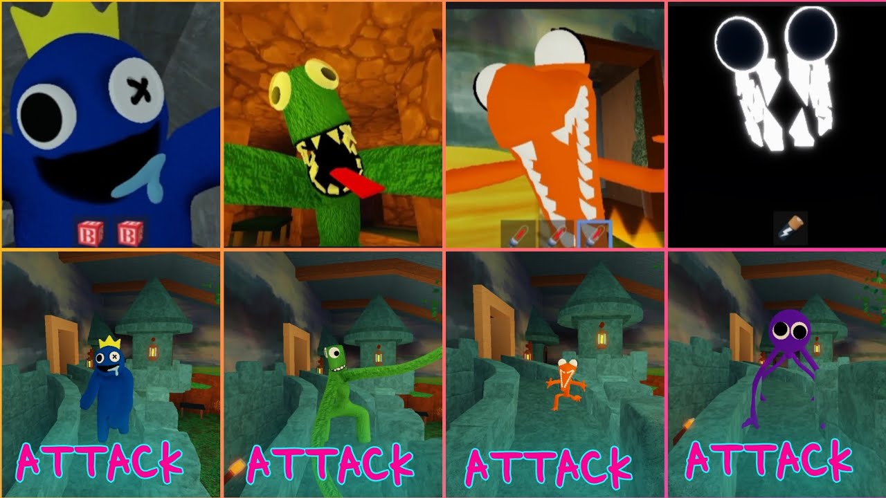 The BIG Difference: Jumpscares vs. Accurate Roleplay in Rainbow Friends! (rainbow Friends chapter 1)