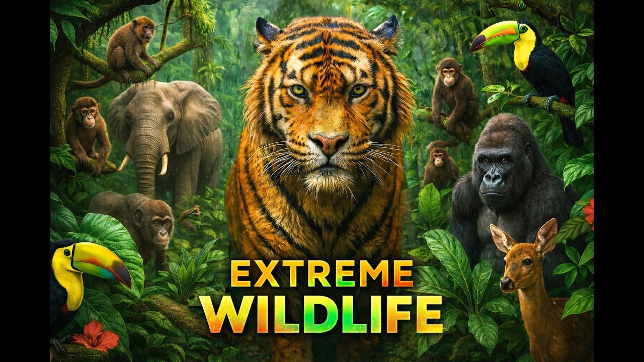 Extreme Animal Wildlife: The Secret Life of Earth's Legends | 4K Ultra HD