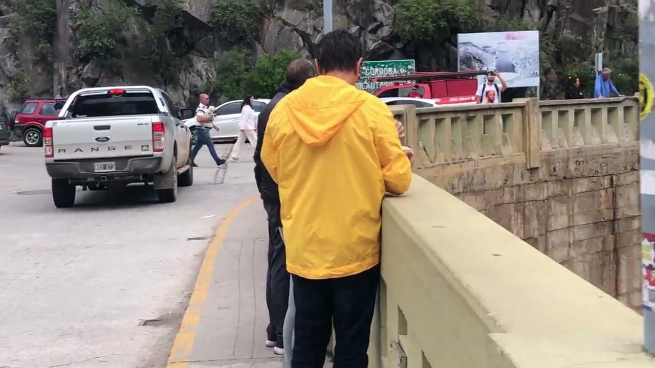 Así esta él Dique San Roque 
