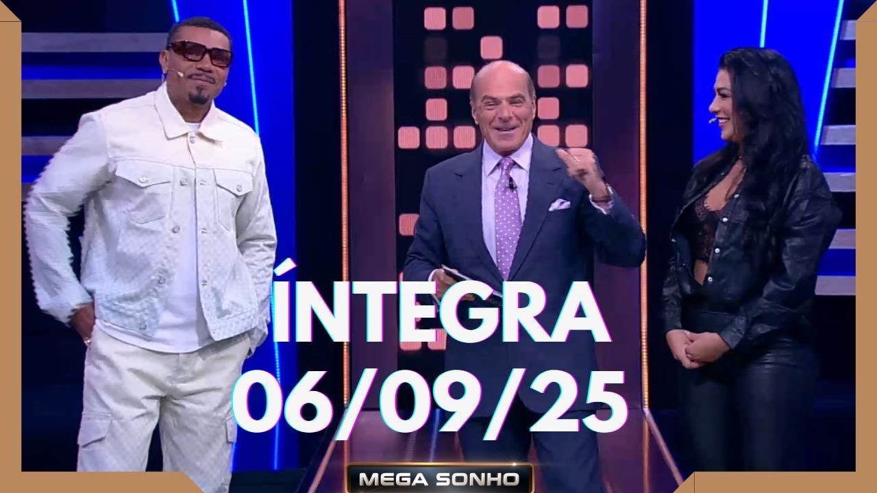NALDO BENNY E ELLEN CARDOSO NO 'MEGA SONHO' - 06/09/25 | COMPLETO
