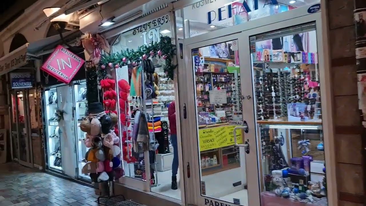 Shops in Old Town - Ohrid, Macedonia