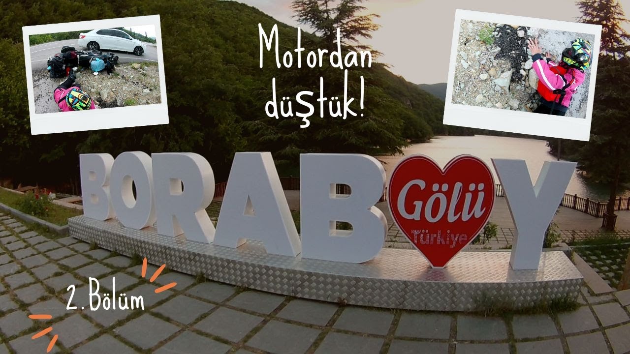 Boraboy Gölü'ne Gidiyoruz! İlk Kez Motordan Düştük! Nasıl Kaybolduk! Motovlog Part 2