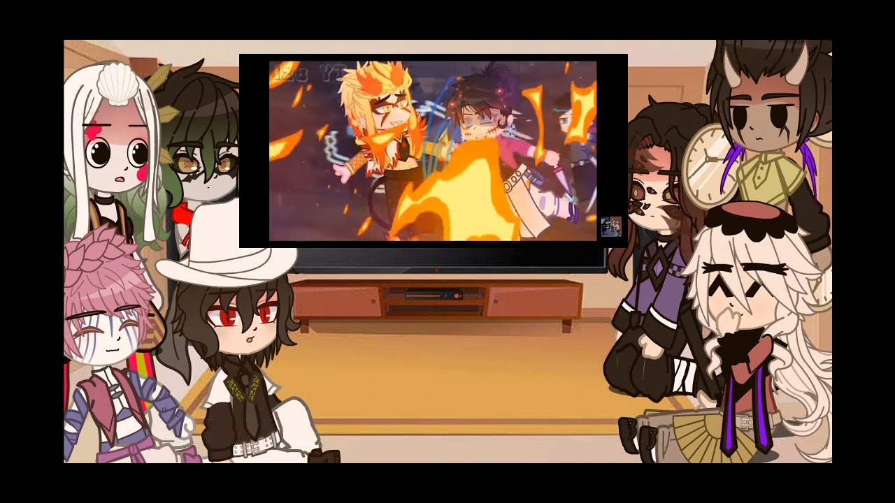 Uppermoon react to Swap Hashira AU || 🇻🇳/🇬🇧 || @Iza_YT  don't have any music or sound 💦| part 2 |