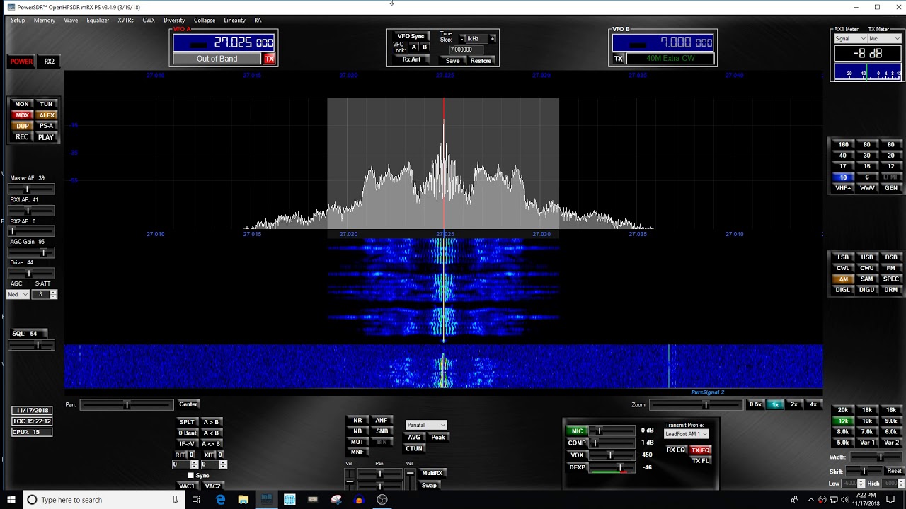 Short QSO with 999 NJ. CB CH 6 LeadFoot PA
