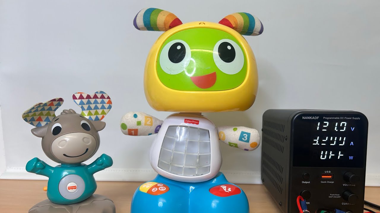 Toys Under High Voltage - FisherPrice BeatBo Bright Beats Dance & Move Plus Musical Moose
