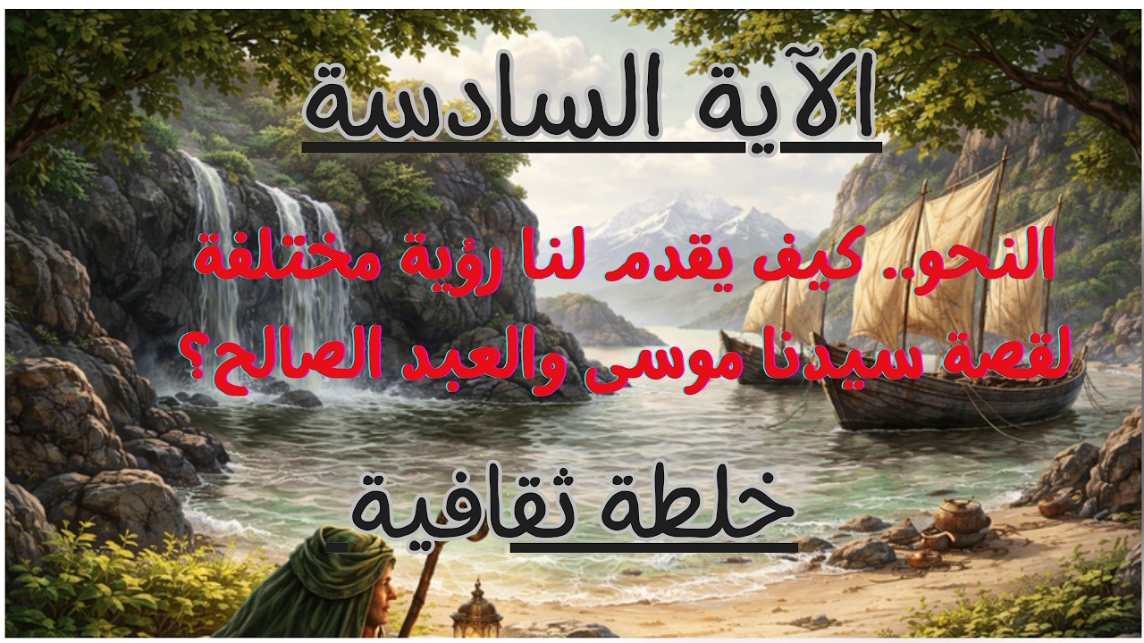 النحو..  كيف يقدم لنا رؤية مختلفة لقصة سيدنا موسى والعبد الصالح؟