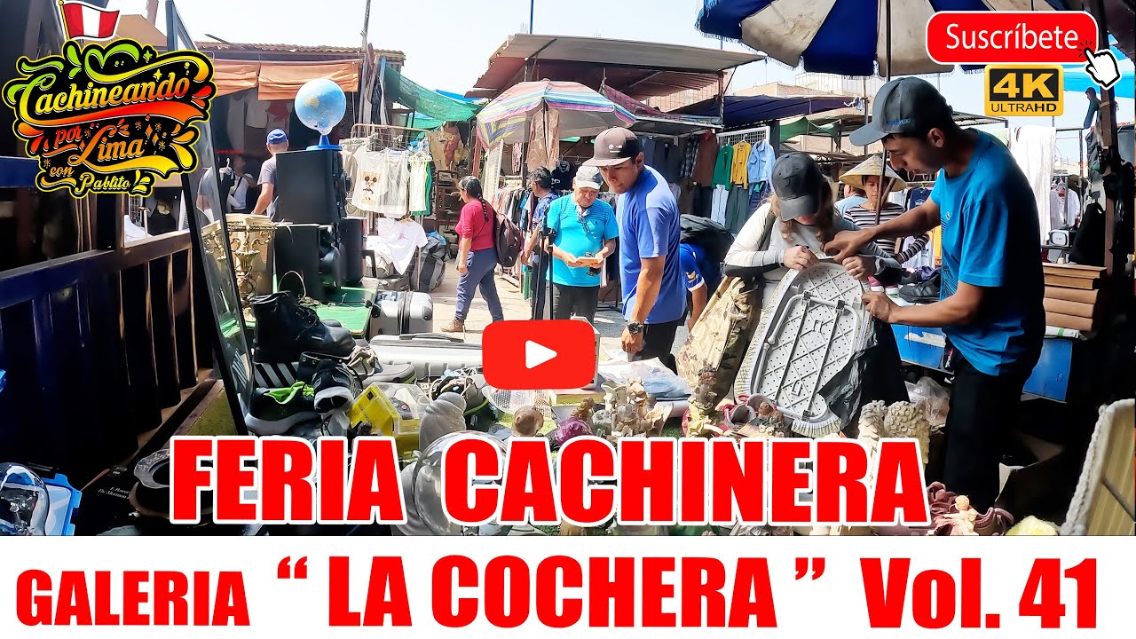 CACHINEANDO POR LIMA..CAPITULO # 199  VENDIENDO EN LA FERIA TODO BARATO Vol.41 -  ABRIL 14