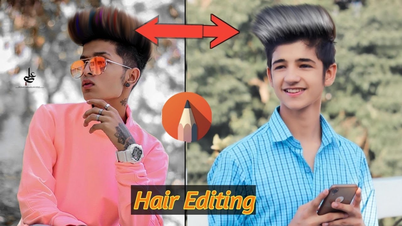 Hair Editing Secrets Tutorial🔥|| Complete Guide of Hair Editing ll Autodesk Sketchbook