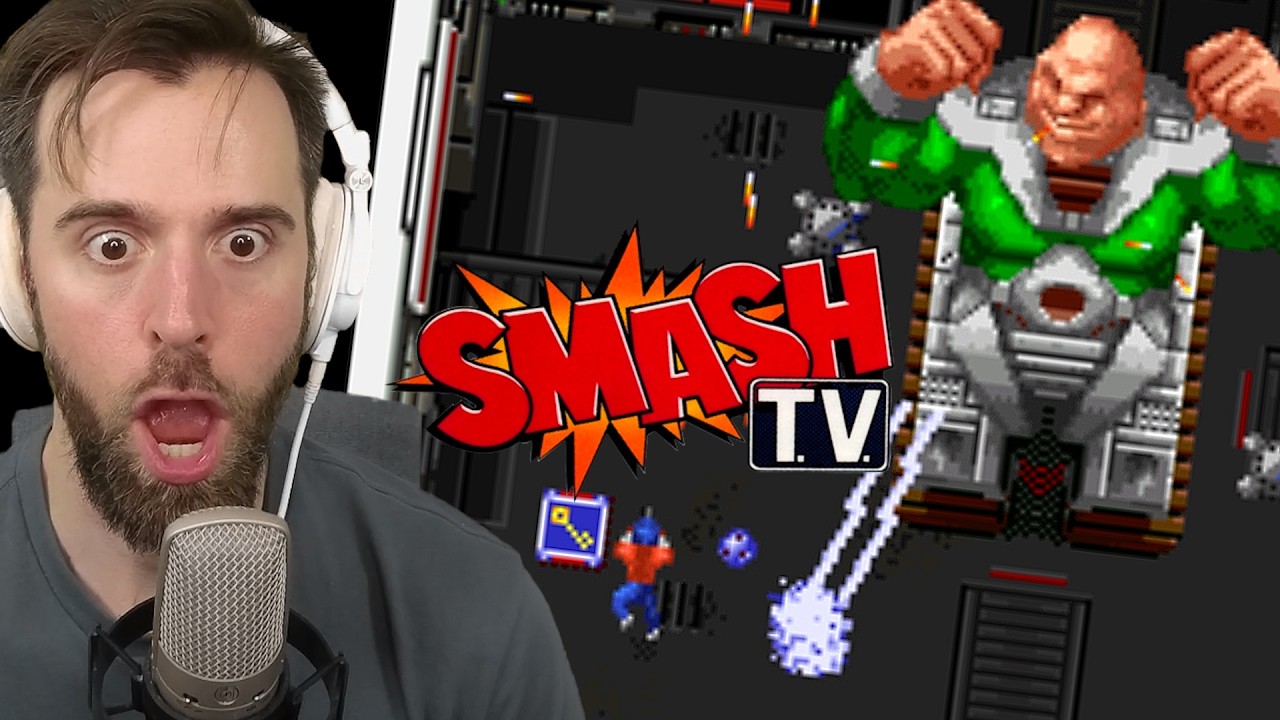 Super Smash TV (SNES) - Extraordinarily Hard Games