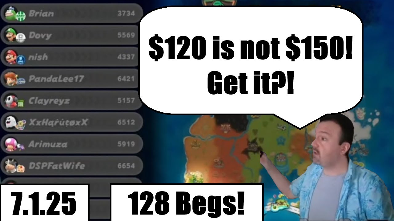 DSP Holds Mario Kart Hostage over Low Support! Baffled Nobody Donates $8!