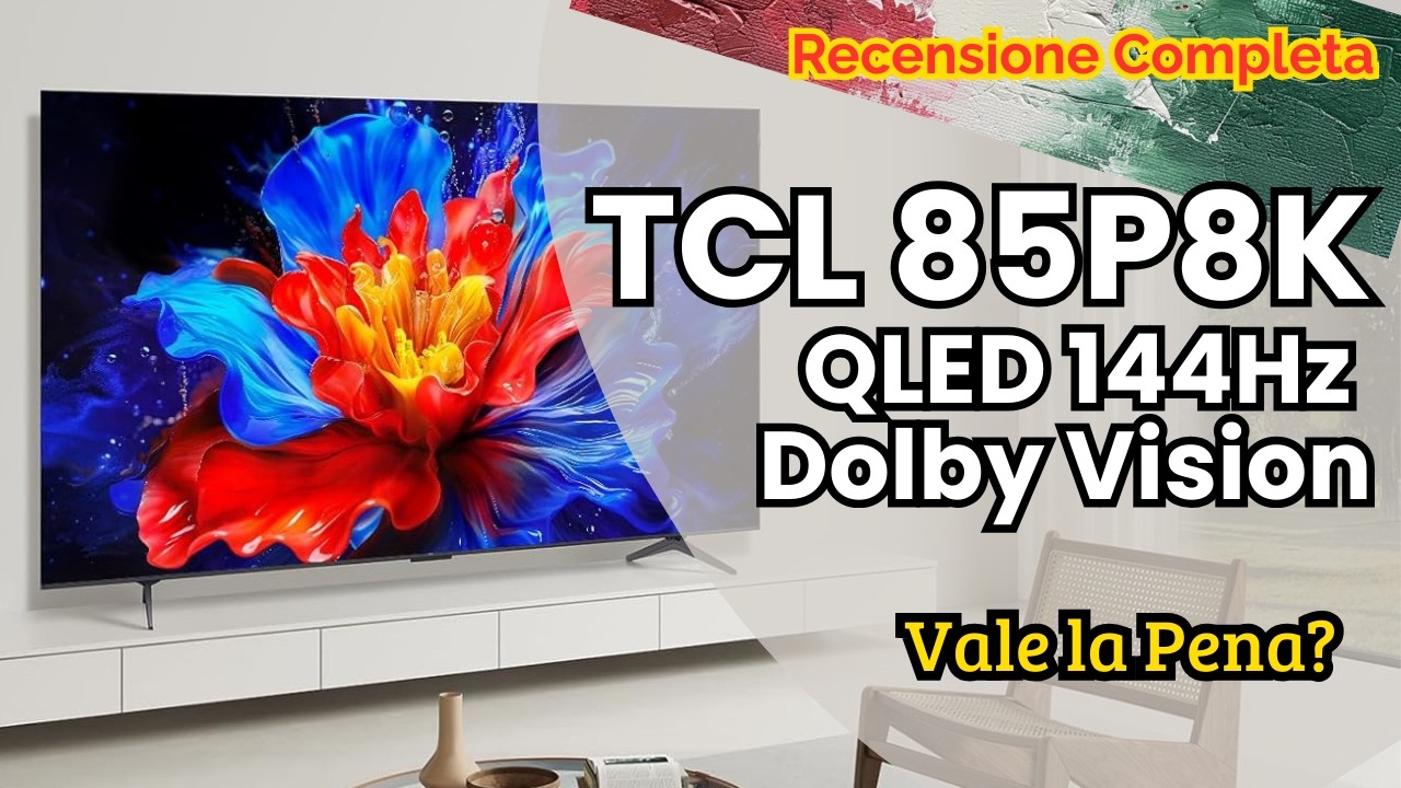 TCL 85P8K Recensione 2026: 85