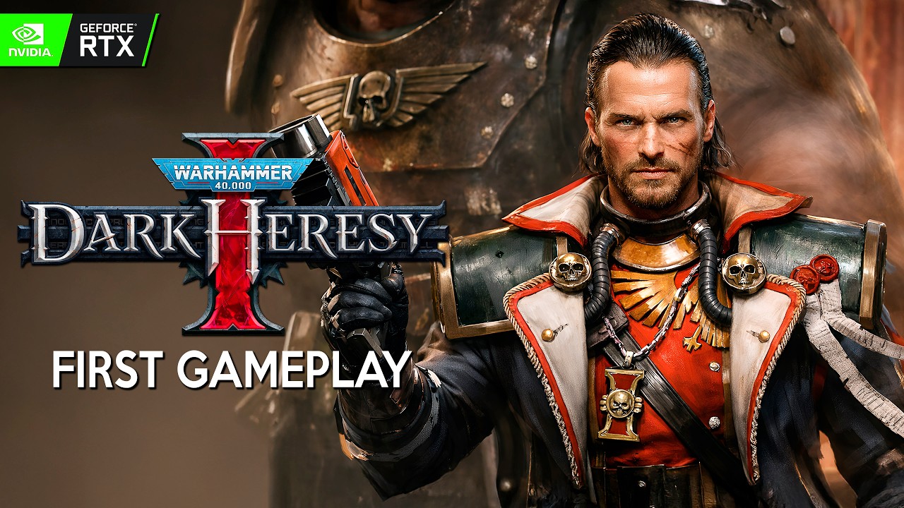 WARHAMMER 40K DARK HERESY Exclusive Alpha Demo | New DARK TACTICAL RPG with Investigation System