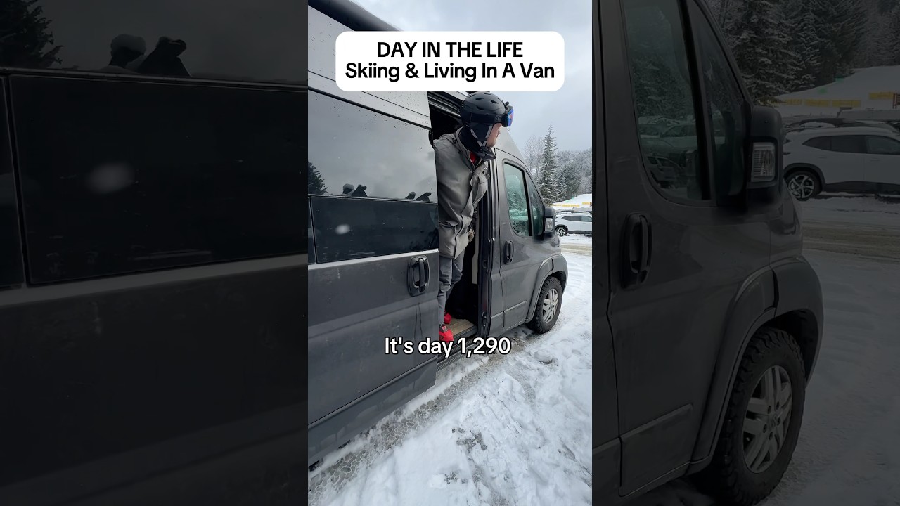 VanLife Skiing Whistler on an INSANE Powder Day