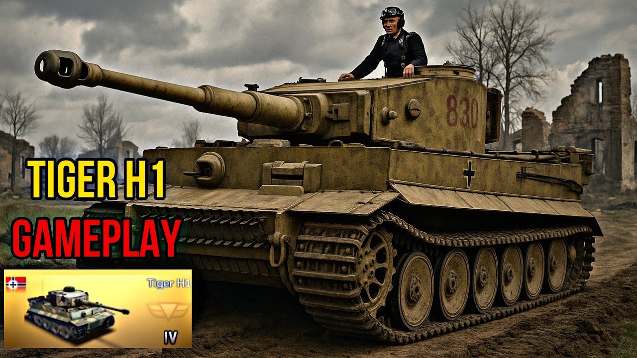Tiger H1- WAR THUNDER MOBILE