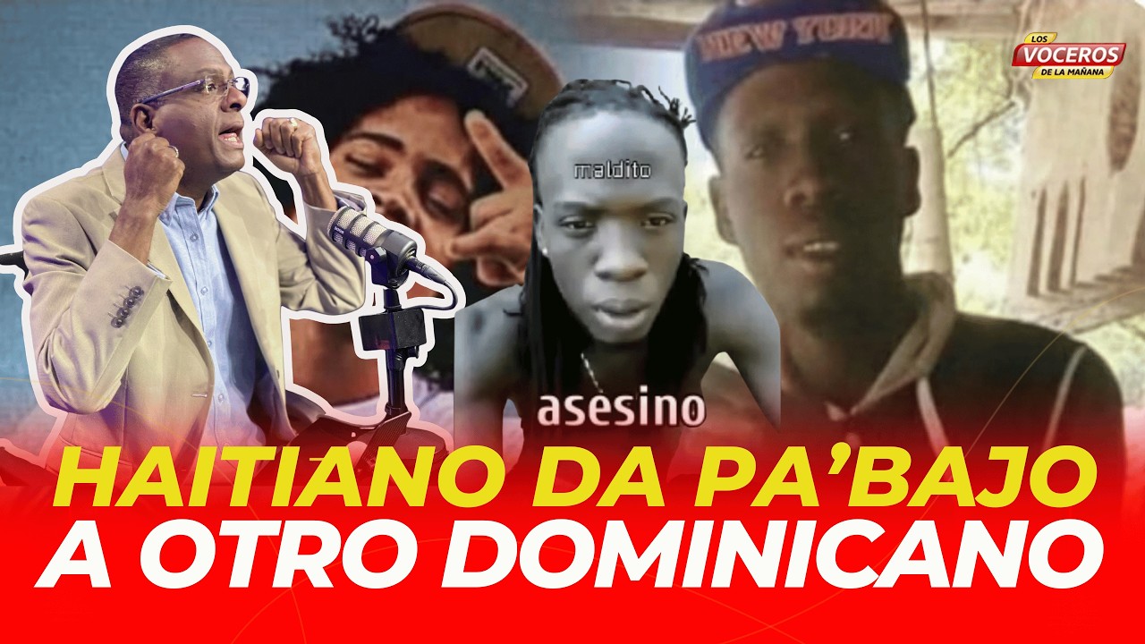 HAITIANO DA PA'BAJO A OTRO DOMINICANO EN RD