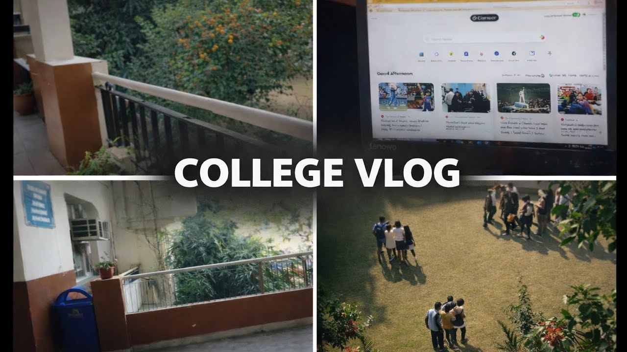 Real College Life Vlog | Study, Campus & Friends