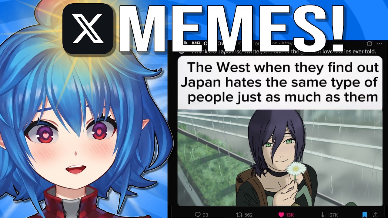 if you laugh, YOU GET A JAPANESE GIRLFRIEND!!! | Leaflit reacts to X MEMES