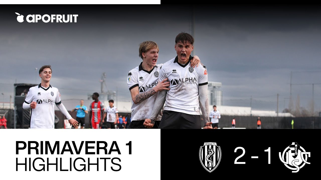 [Primavera] Cesena - Cremonese: 2-1