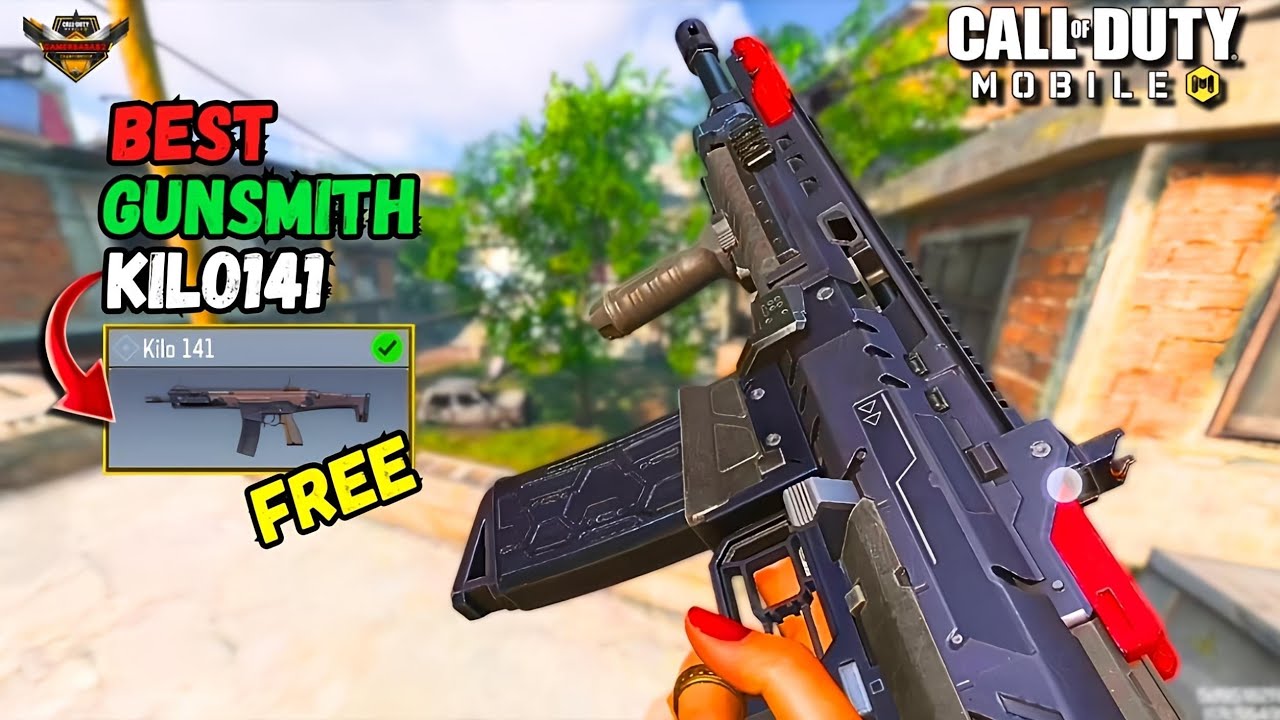 BEST GUN For RANKED UP // Best KILO 141 Gunsmith Codm // Call Of Duty Mobile Season 10