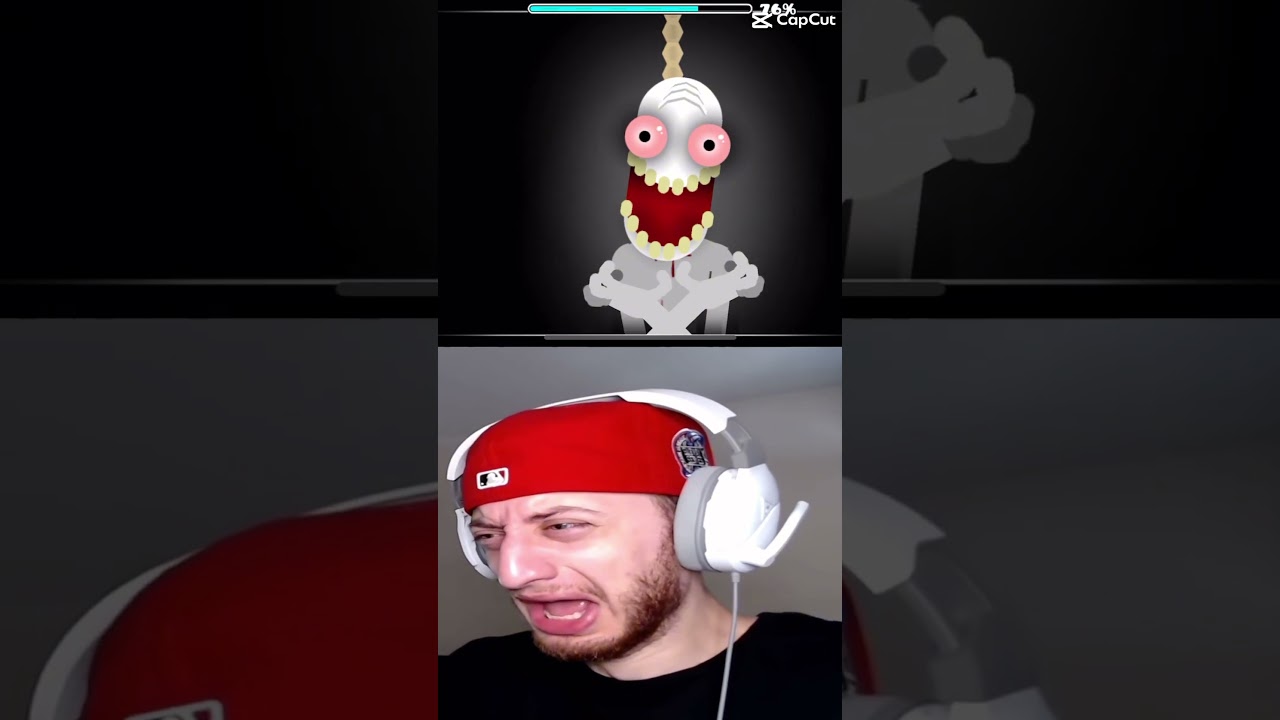 MY Reaction TO TOO KID FRIENDLY😭😭 #geometrydash #tookidfriendly