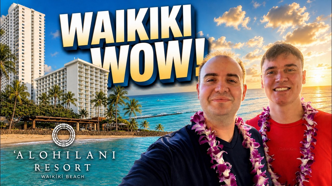 Inside Waikiki’s most STUNNING 5 STAR resort | ʻAlohilani Resort Waikiki Beach | Full Tour