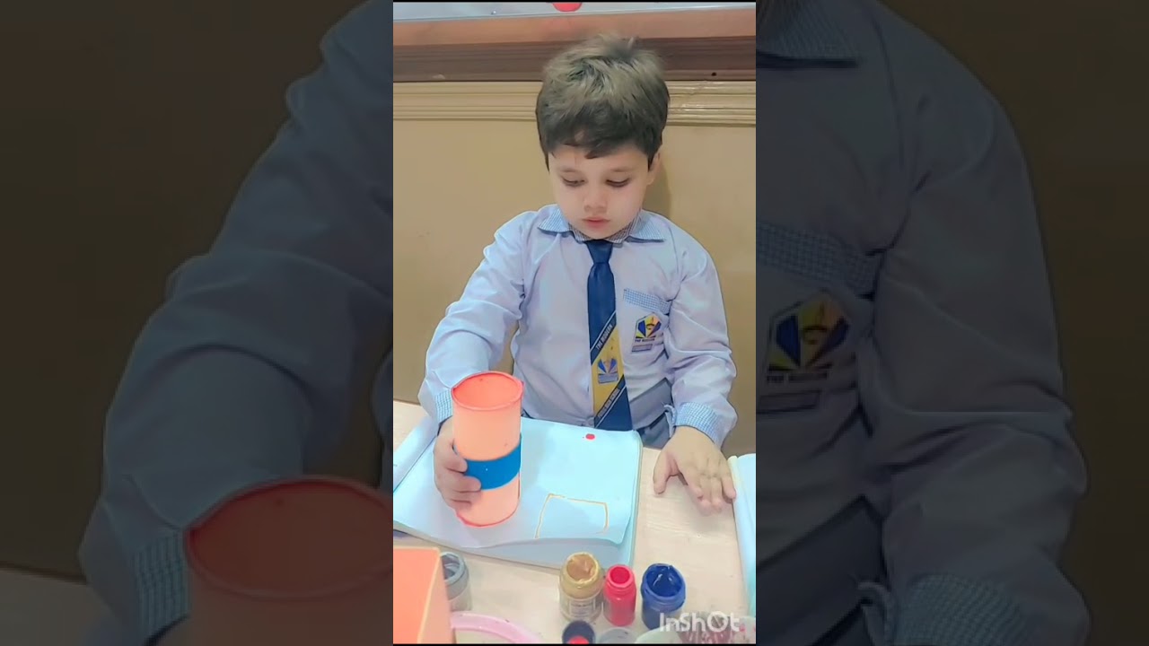 Activity by kids section students.