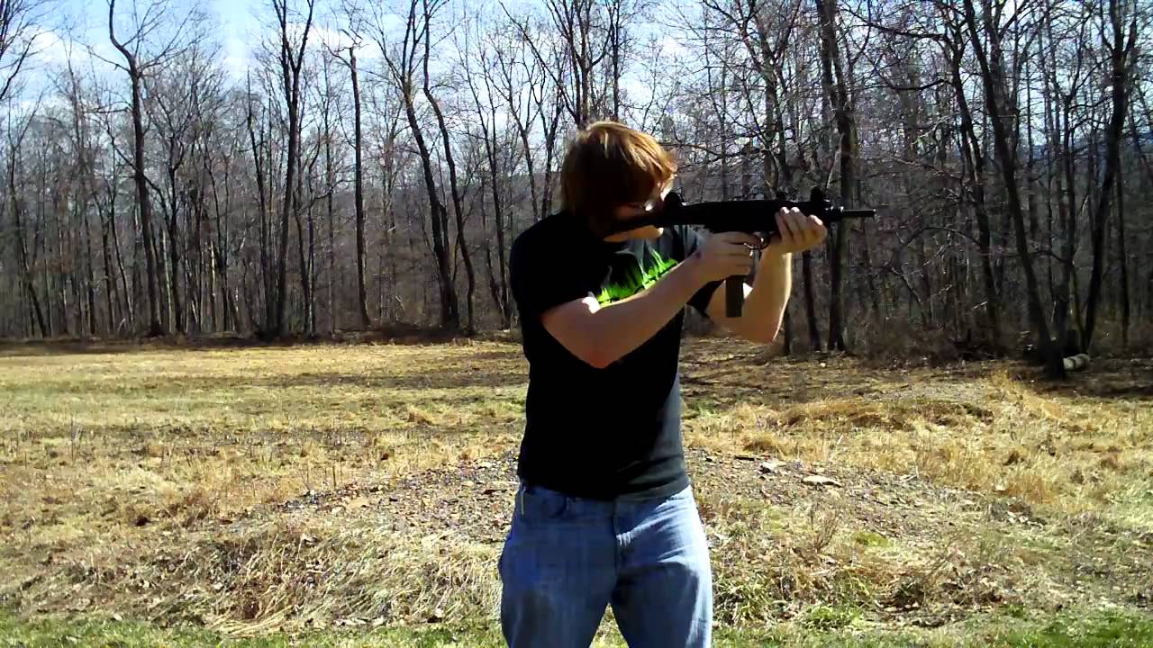 full auto uzi mag dump