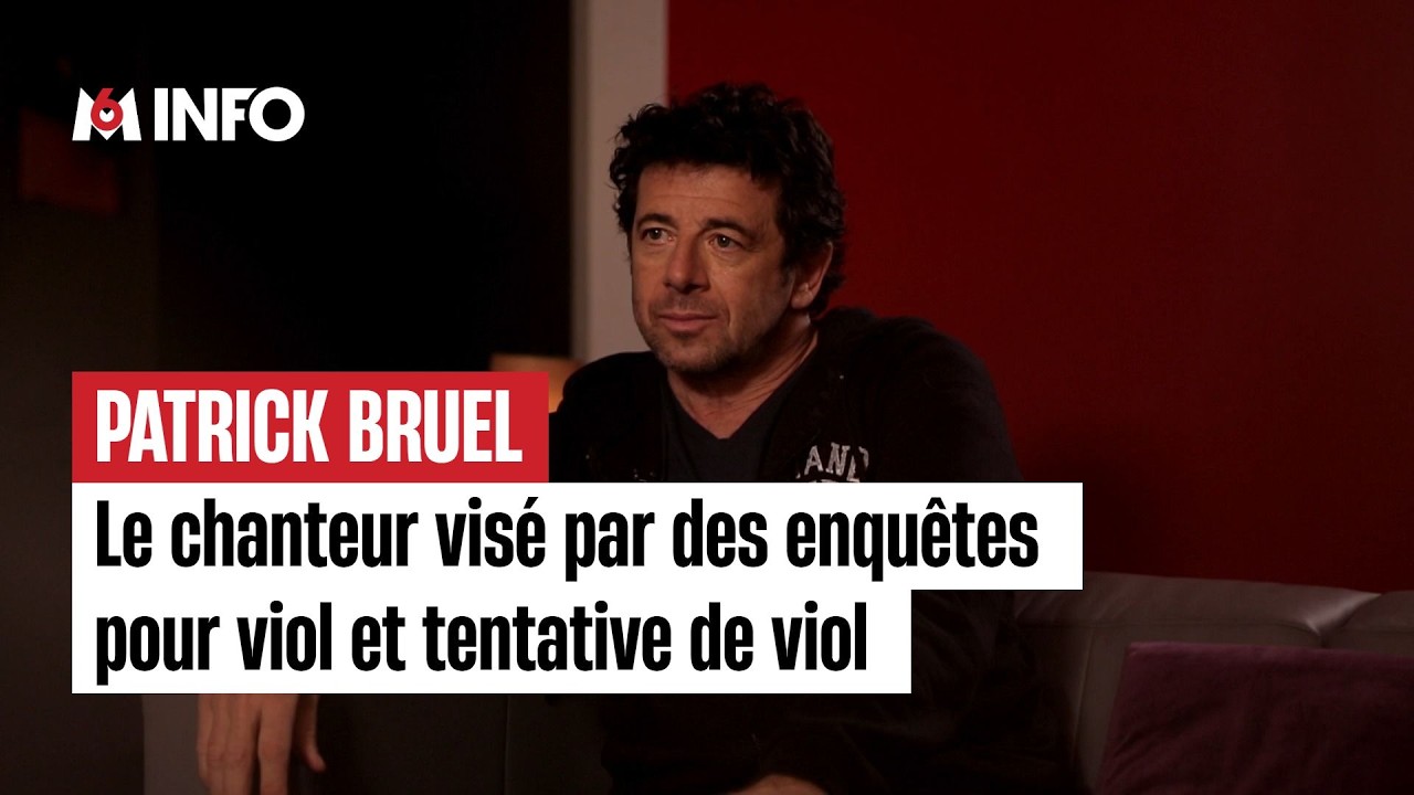 Patrick Bruel : le chanteur visé par des enquêtes pour viol et tentative de viol