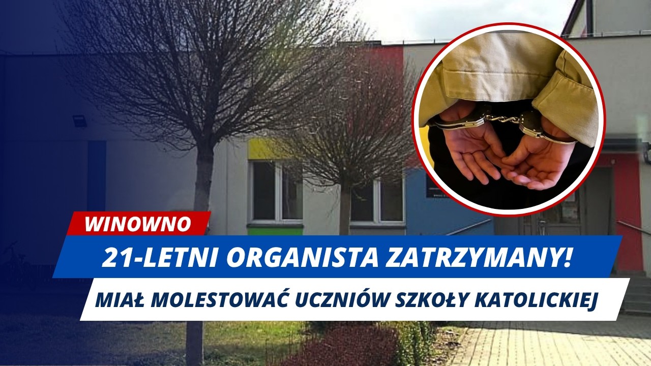 ORGANISTA PODEJRZANY O MOLESTOWANIE DZIECI! 21-LATEK W RĘKACH POLICJI!