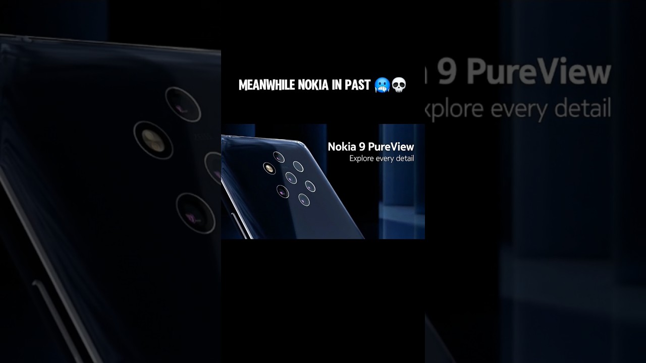 Nokia 9 Pure View 💀 : The Legendary Camera Phone Ever Created #nokia #shorts