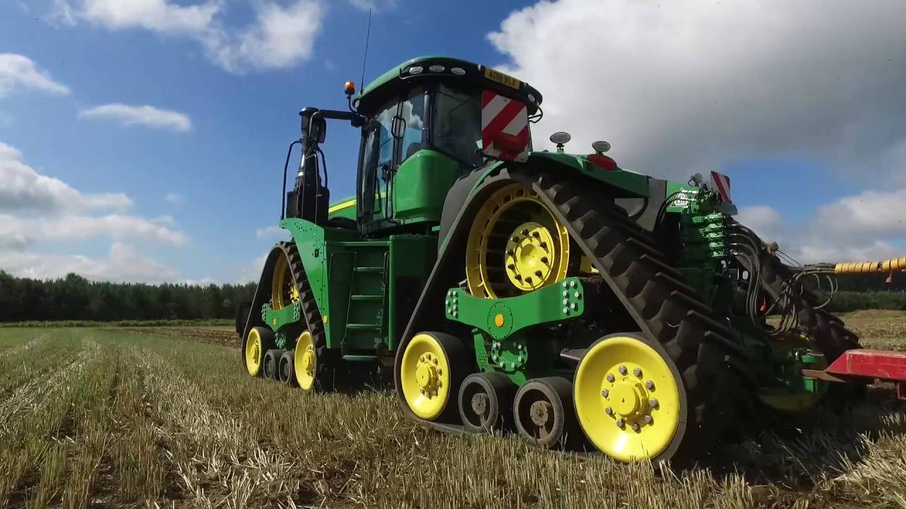 John Deere 9RX 9620RX working in Norfolk England