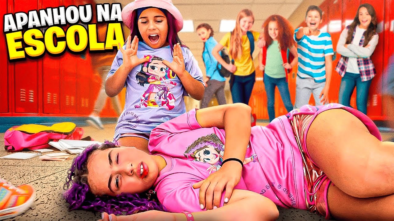 SOPHIA FOI PERSEGUIDA NA ESCOLA PELA VALENTONA 
