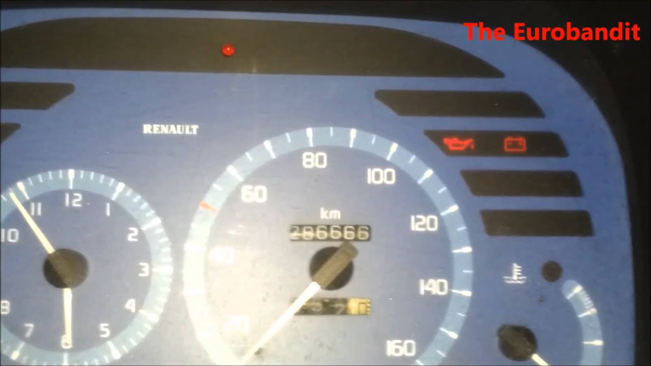 Cold Start Renault Master 2.5 Diesel -4 Degrees Celsius