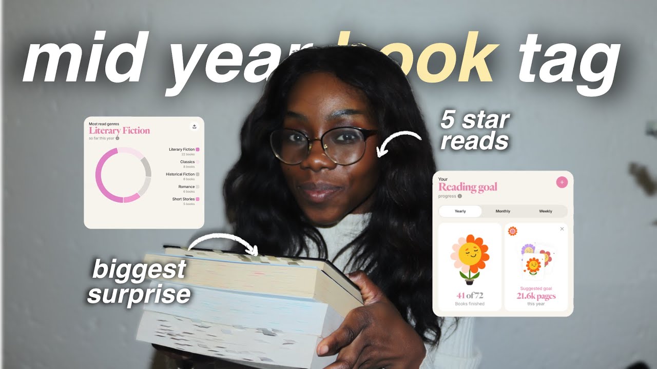 mid-year BOOK tag 📖 📚 (best reads so far, favorite authors, most beautiful books & more)